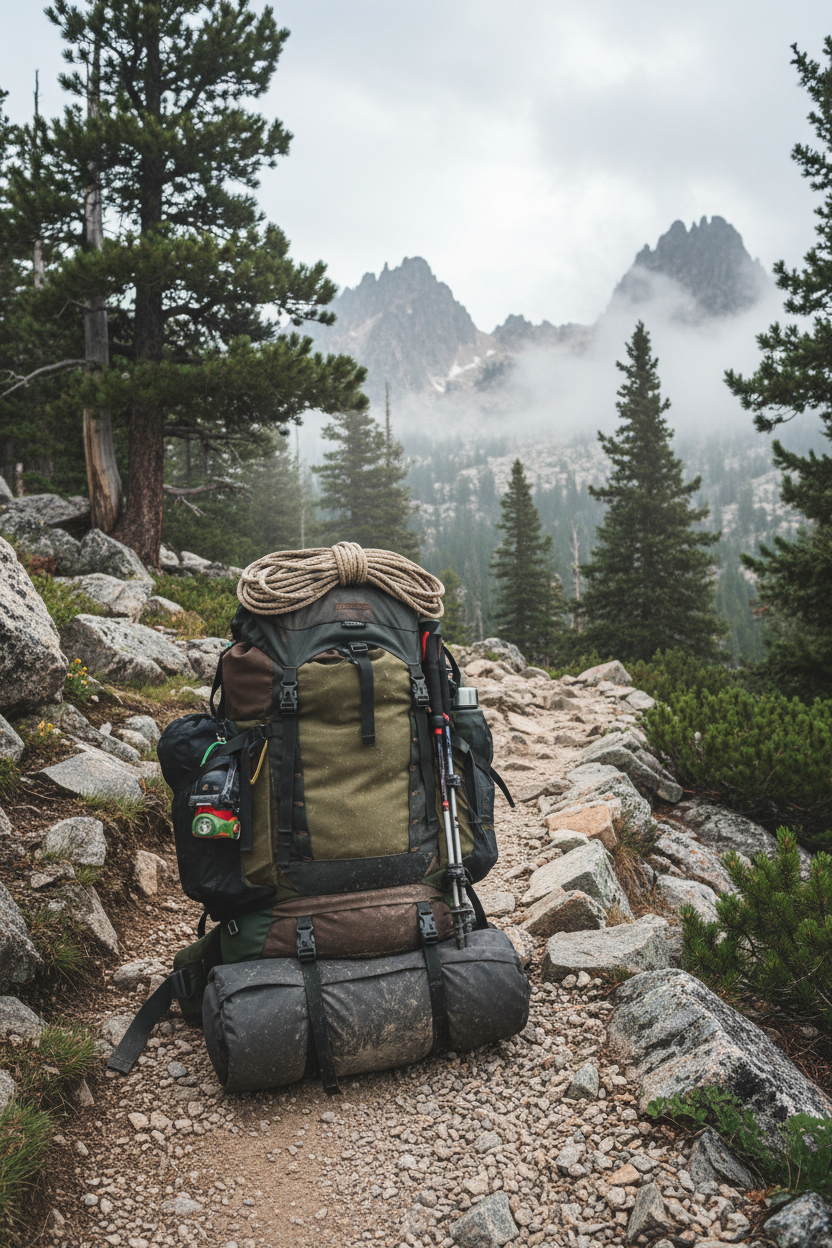 Heavy backpacks  >60 L