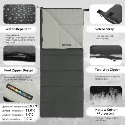 Naturehike 3-Season Rectangular Sleeping Bag