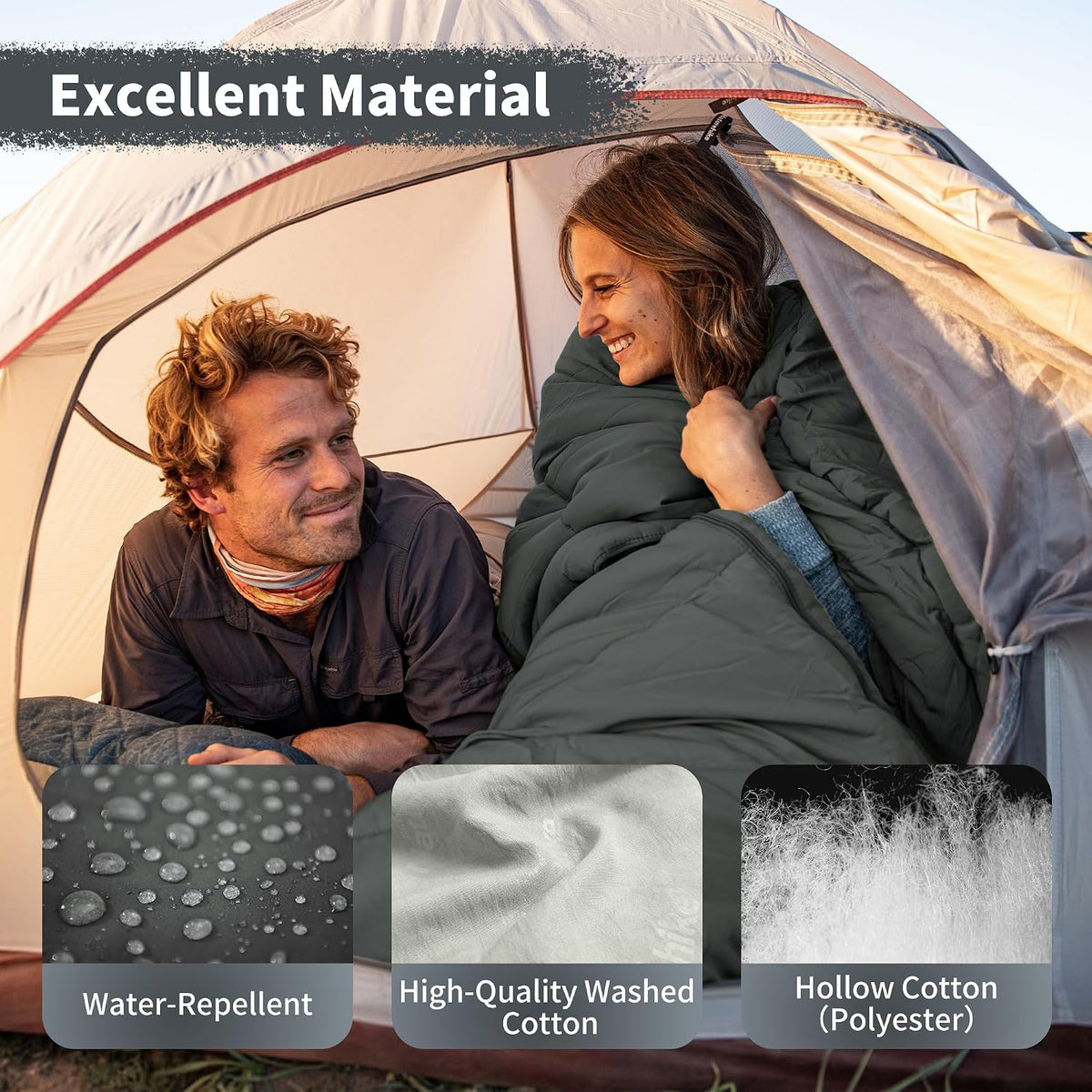 Naturehike 3-Season Rectangular Sleeping Bag