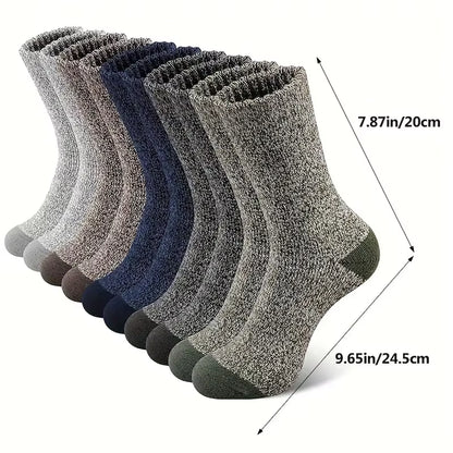 Thick Thermal Hiking Socks for Cold Weather