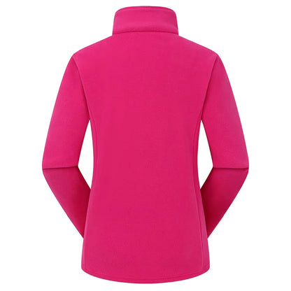 Woman's Thermal Fleece Hiking Jacket