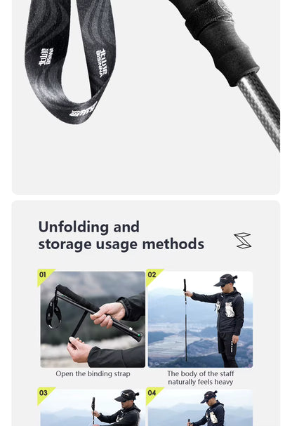 BISINNA Carbon Fiber Trekking Pole