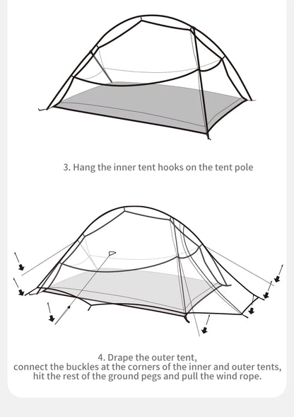 Naturehike Cloud Up Pro 1-Person Tent