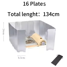 Aluminum Camping Stove Windscreen