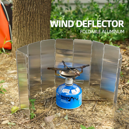 Aluminum Camping Stove Windscreen