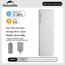 Naturehike R-Value 5.8 Inflatable Sleeping Pad
