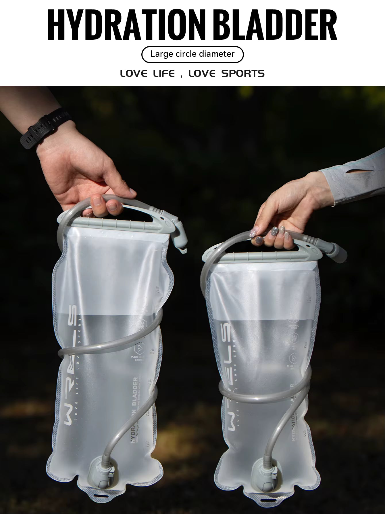 WRELS Leak-Proof Hydration Bladder