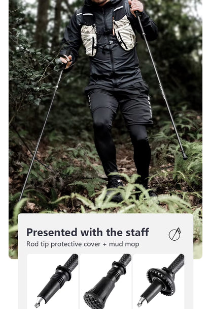 BISINNA Carbon Fiber Trekking Pole