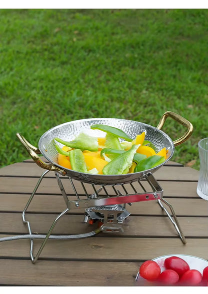 Portable Stainless Steel Camping Stove Stand