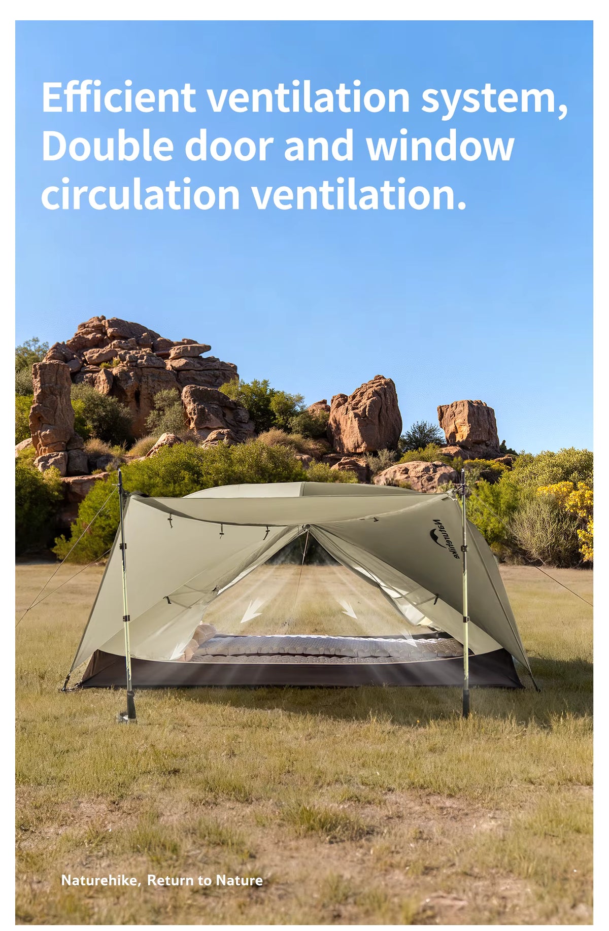 Naturehike Mongar Pro 2-Person Tent