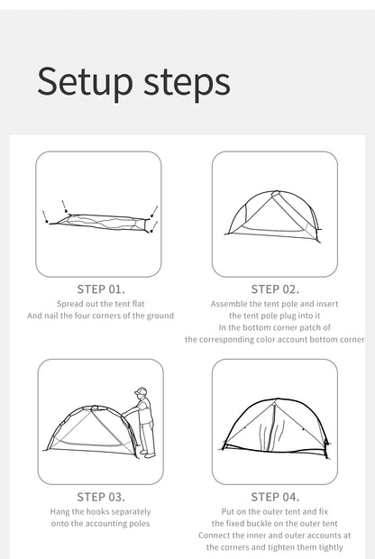 Naturehike Mongar Pro 2-Person Tent