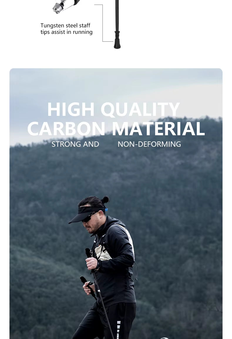 BISINNA Carbon Fiber Trekking Pole
