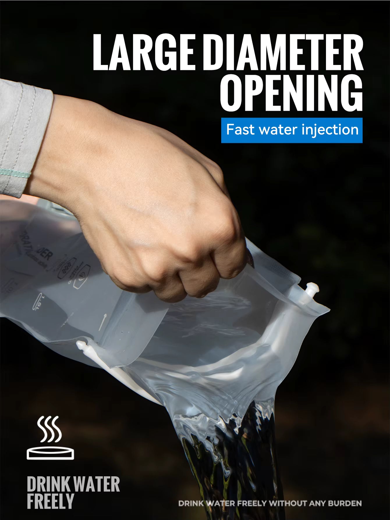 WRELS Leak-Proof Hydration Bladder
