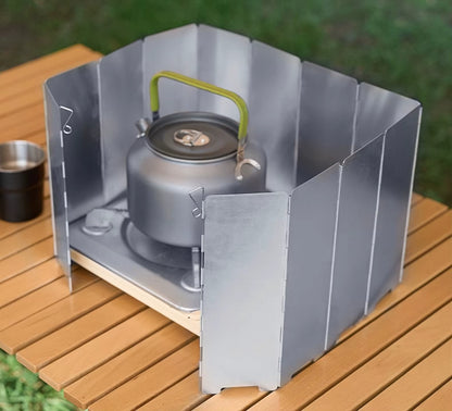 Aluminum Camping Stove Windscreen