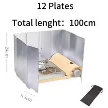 Aluminum Camping Stove Windscreen