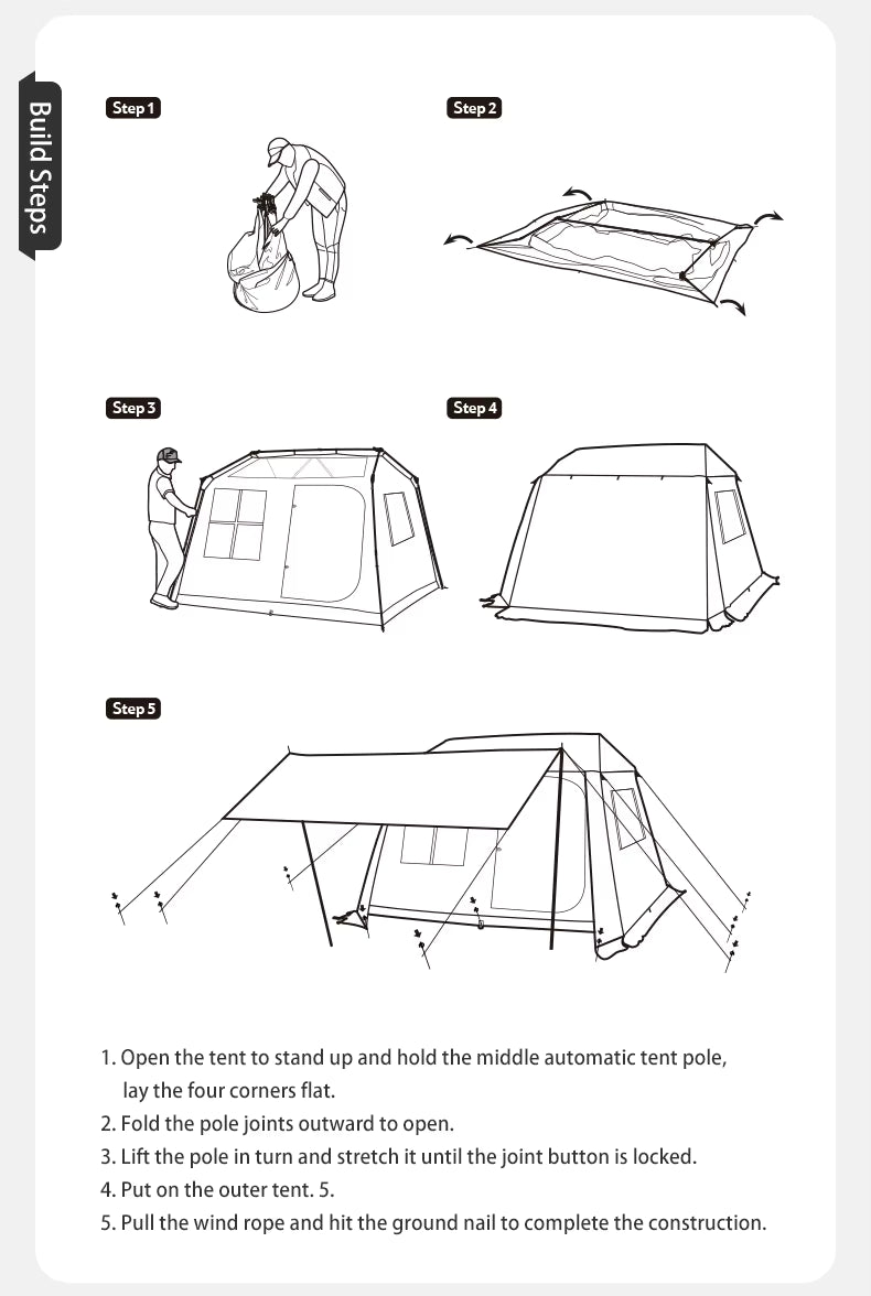 Naturehike Village Family Tent 4 Persons