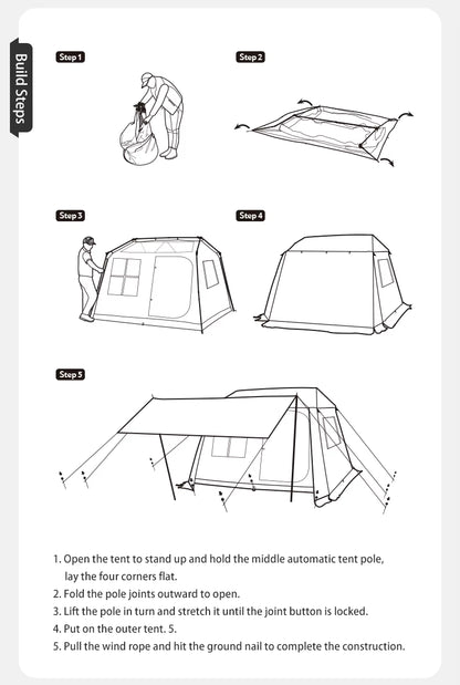 Naturehike Village Family Tent 4 Persons