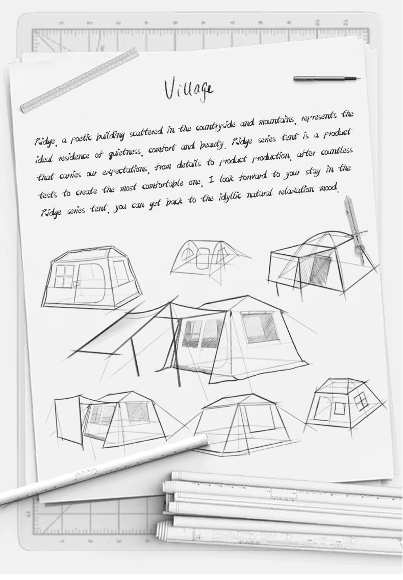 Naturehike Village Family Tent 4 Persons