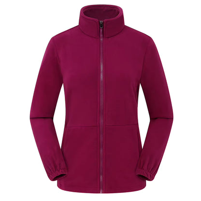 Woman's Thermal Fleece Hiking Jacket