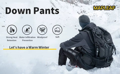 MAPLEAF Ultralight 800FP Down Pants