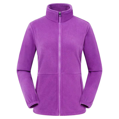 Woman's Thermal Fleece Hiking Jacket