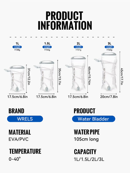 WRELS Leak-Proof Hydration Bladder