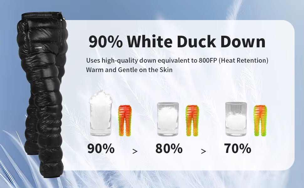 MAPLEAF Ultralight 800FP Down Pants
