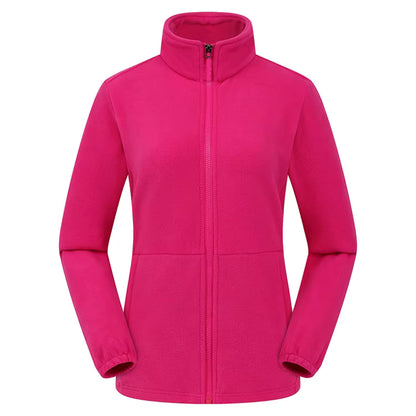 Woman's Thermal Fleece Hiking Jacket
