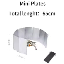 Aluminum Camping Stove Windscreen